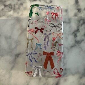 Colorful Bow Pattern iPhone 14 Pro Max Case